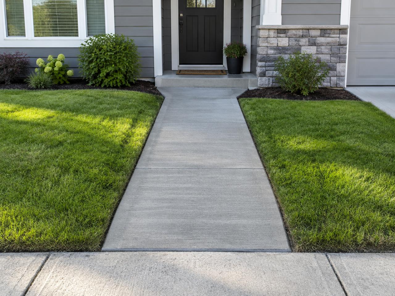 Walkways & Sidewalks work by DePasquale Concrete